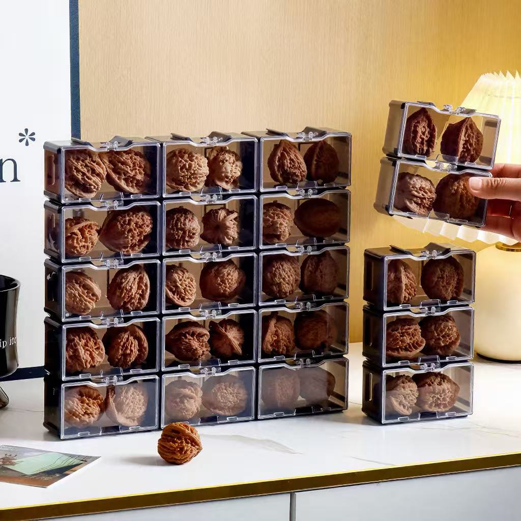 Clear Acrylic Moisture-Resistant Storage Box (For Wenwan Walnuts)