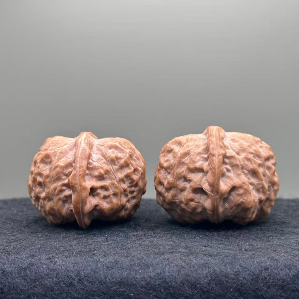 Pumpkin Lion Head Wenwan Walnut