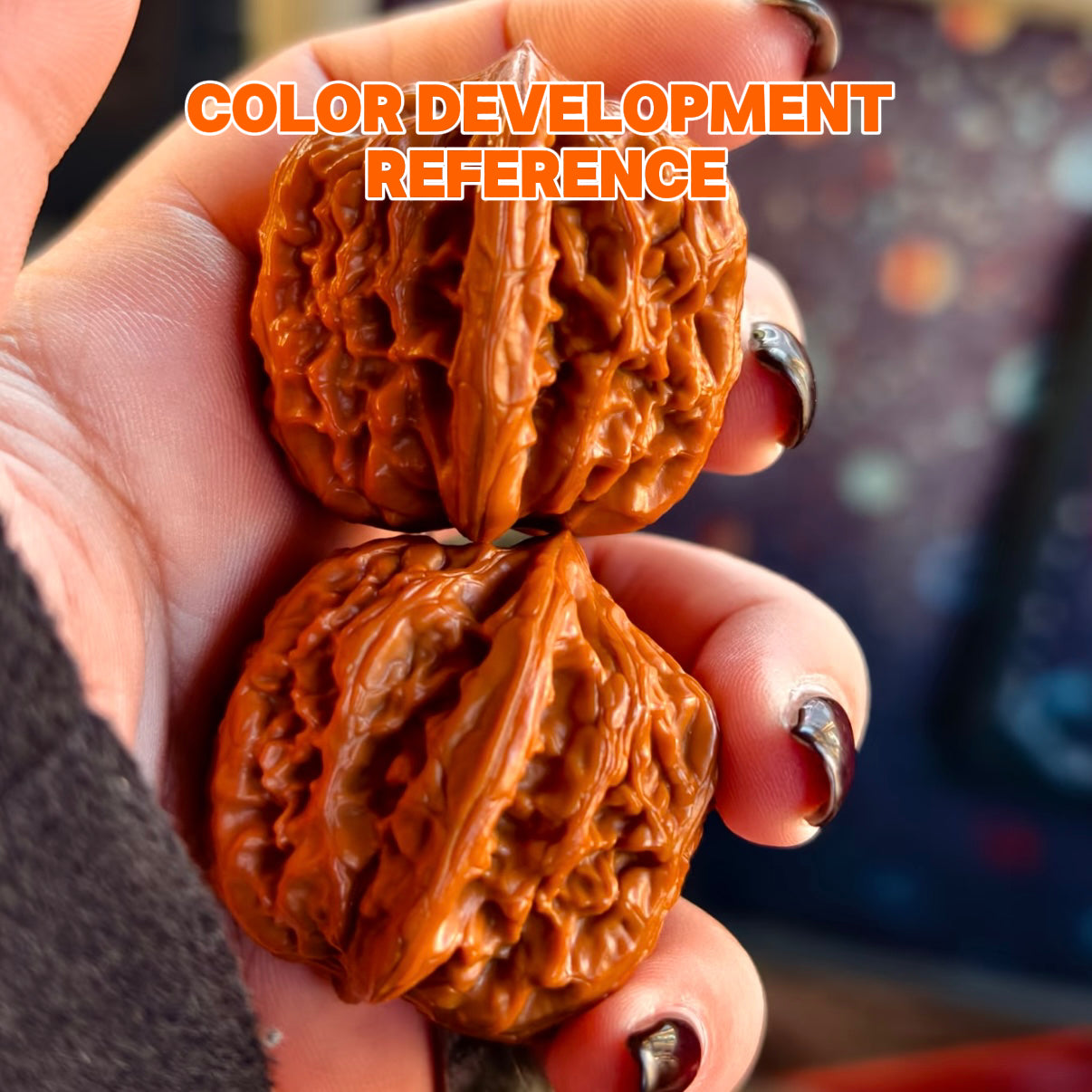 Plantain Fan Wenwan Walnut · 38mm · Natural · Select Ritual