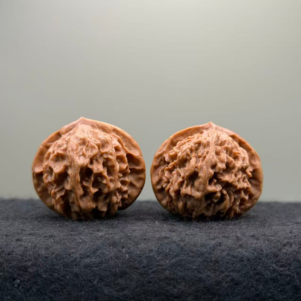 Taihang Ingot Wenwan Walnut · 39mm · Select Ritual