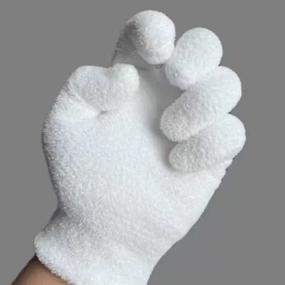 Short Plush Wenwan Gloves