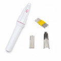 Electric Walnut Crevice Cleaning Pen (With 3 Brush Types)