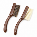 Walnut Brush Set (Nano Brush + Boar Bristle Brush)