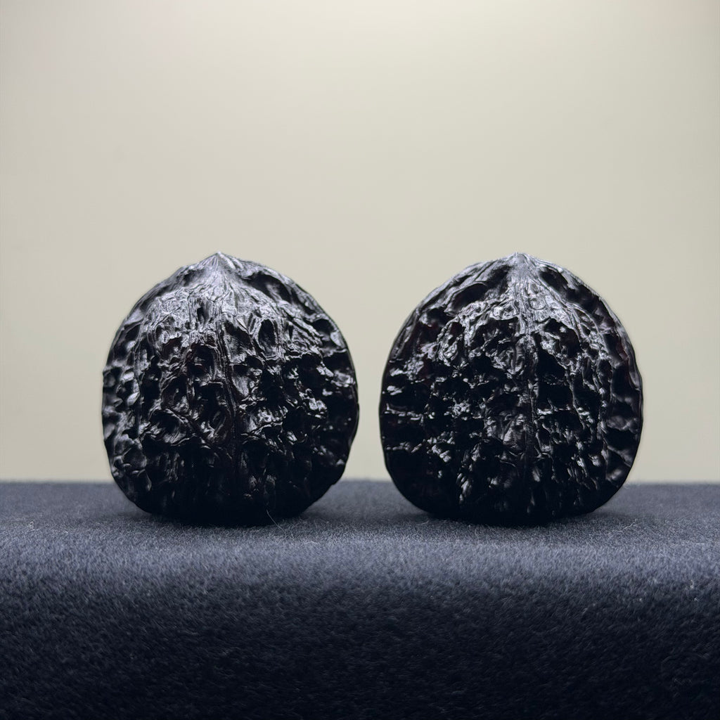 Ground Buried Nanjiang Stone Wenwan Walnut · 38mm · Select Ritual