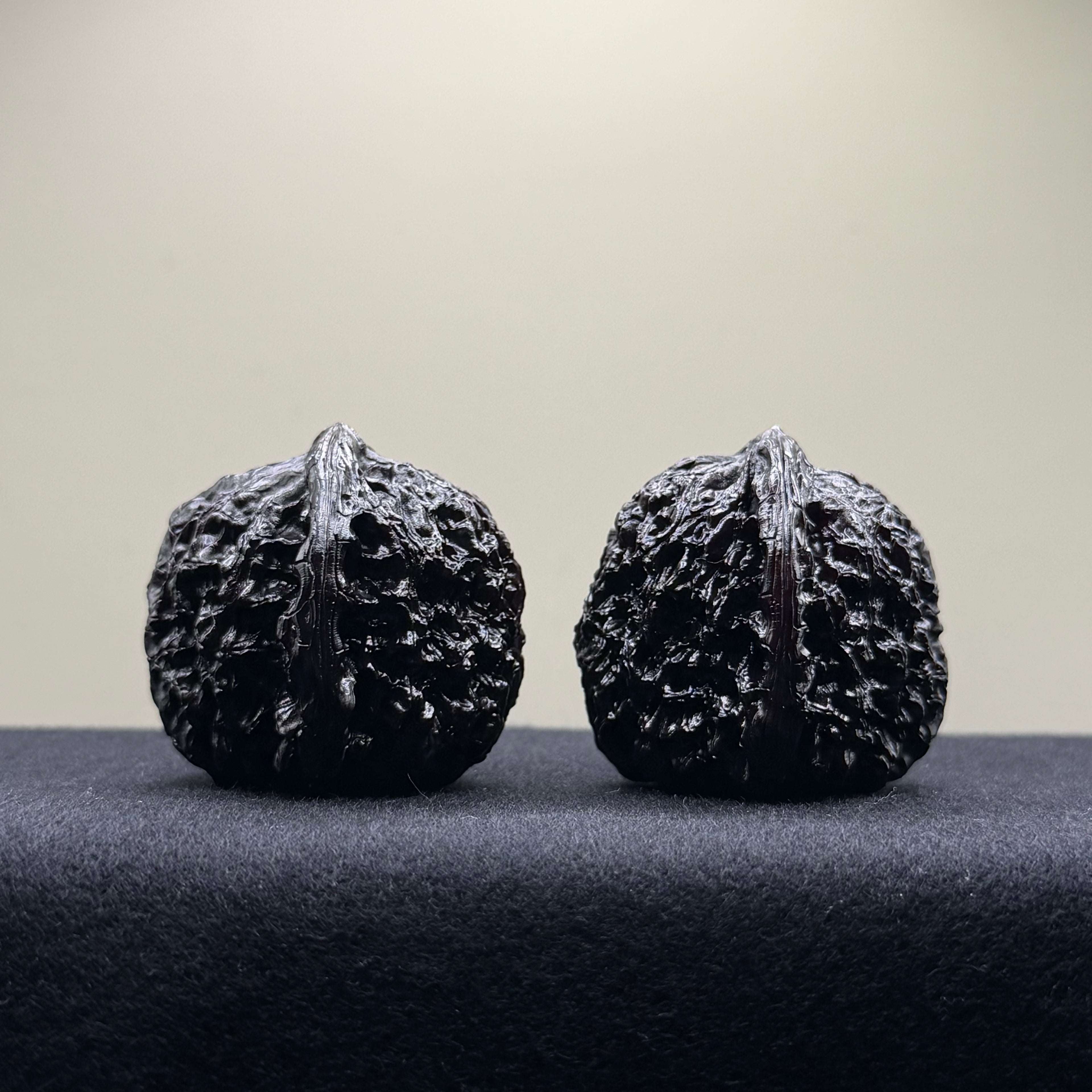 Ground Buried Nanjiang Stone Wenwan Walnut · 38mm · Select Ritual