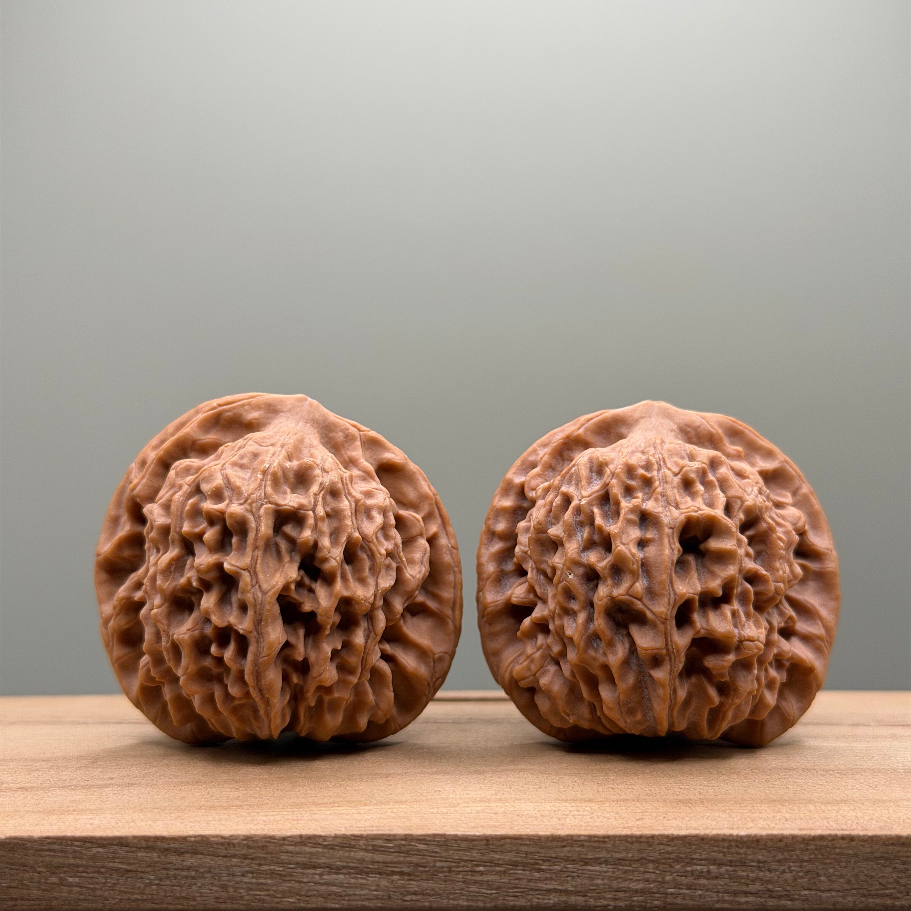Eight-Faced Buddha Lion Head Walnut