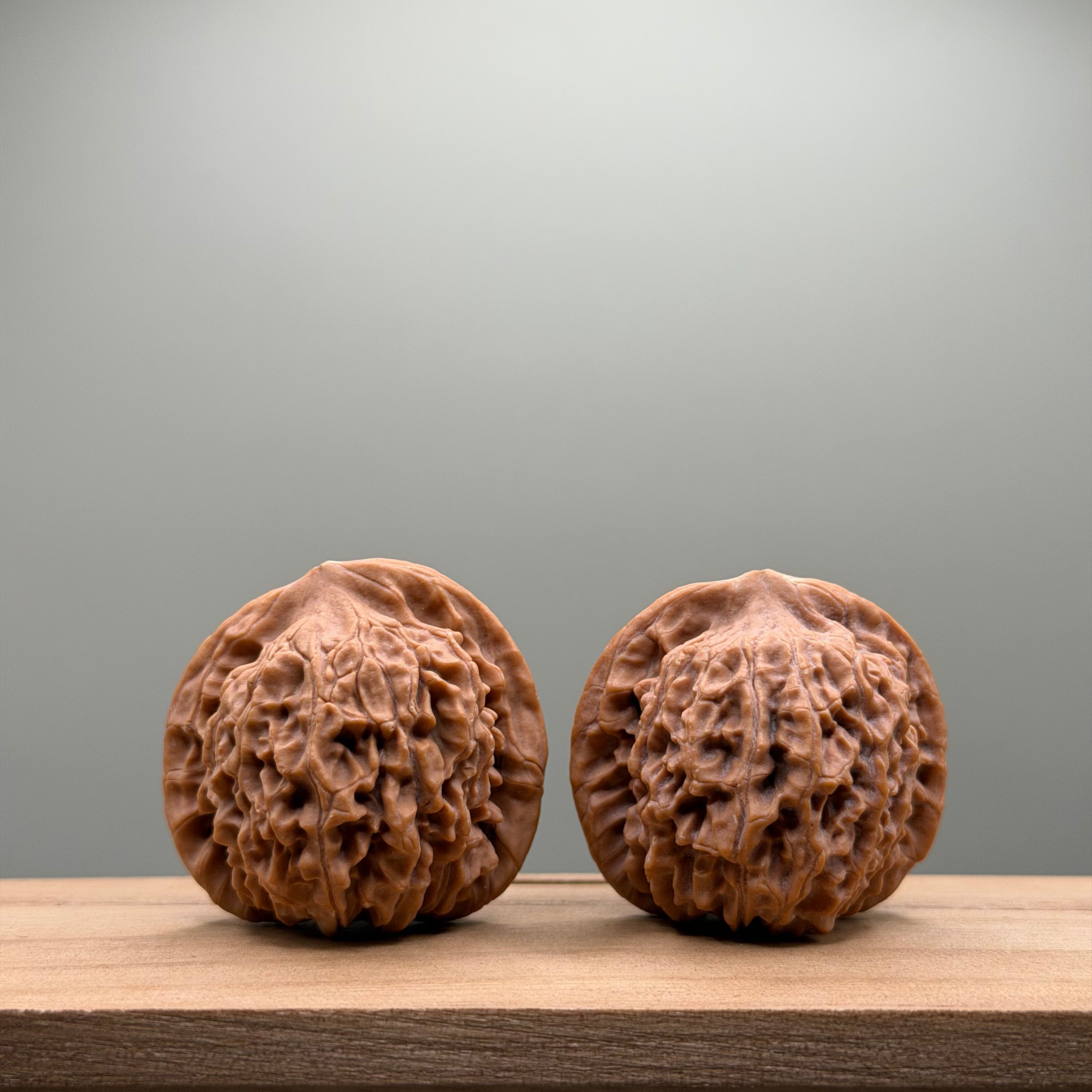 Eight-Faced Buddha Lion Head Walnut