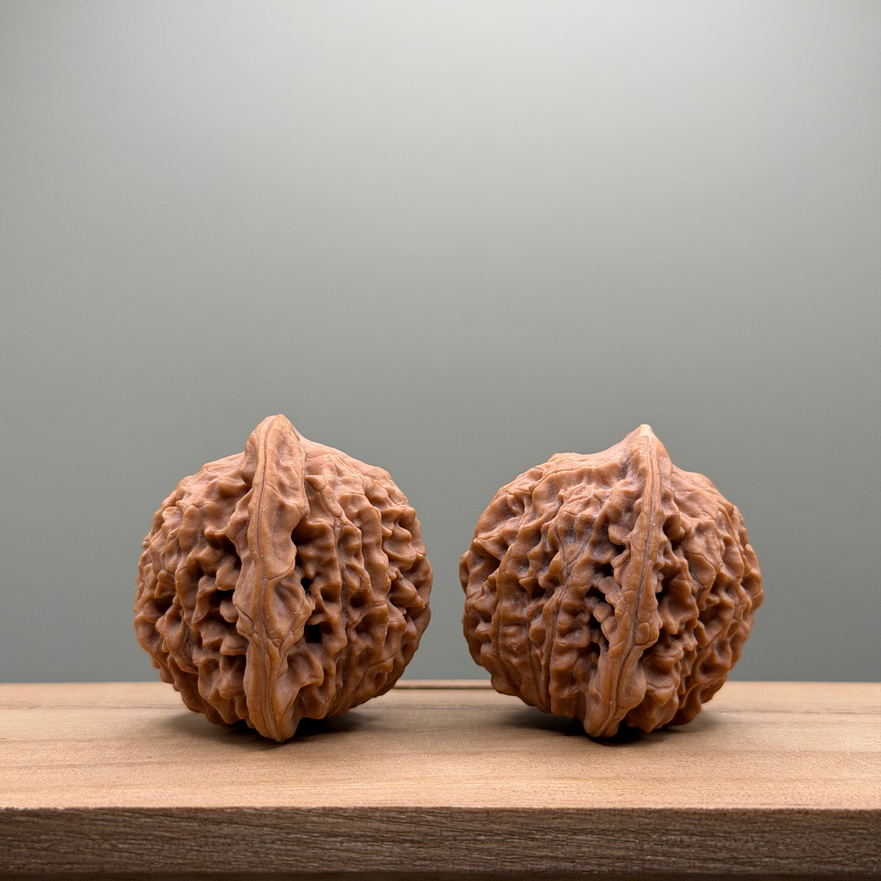Eight-Faced Buddha Lion Head Walnut