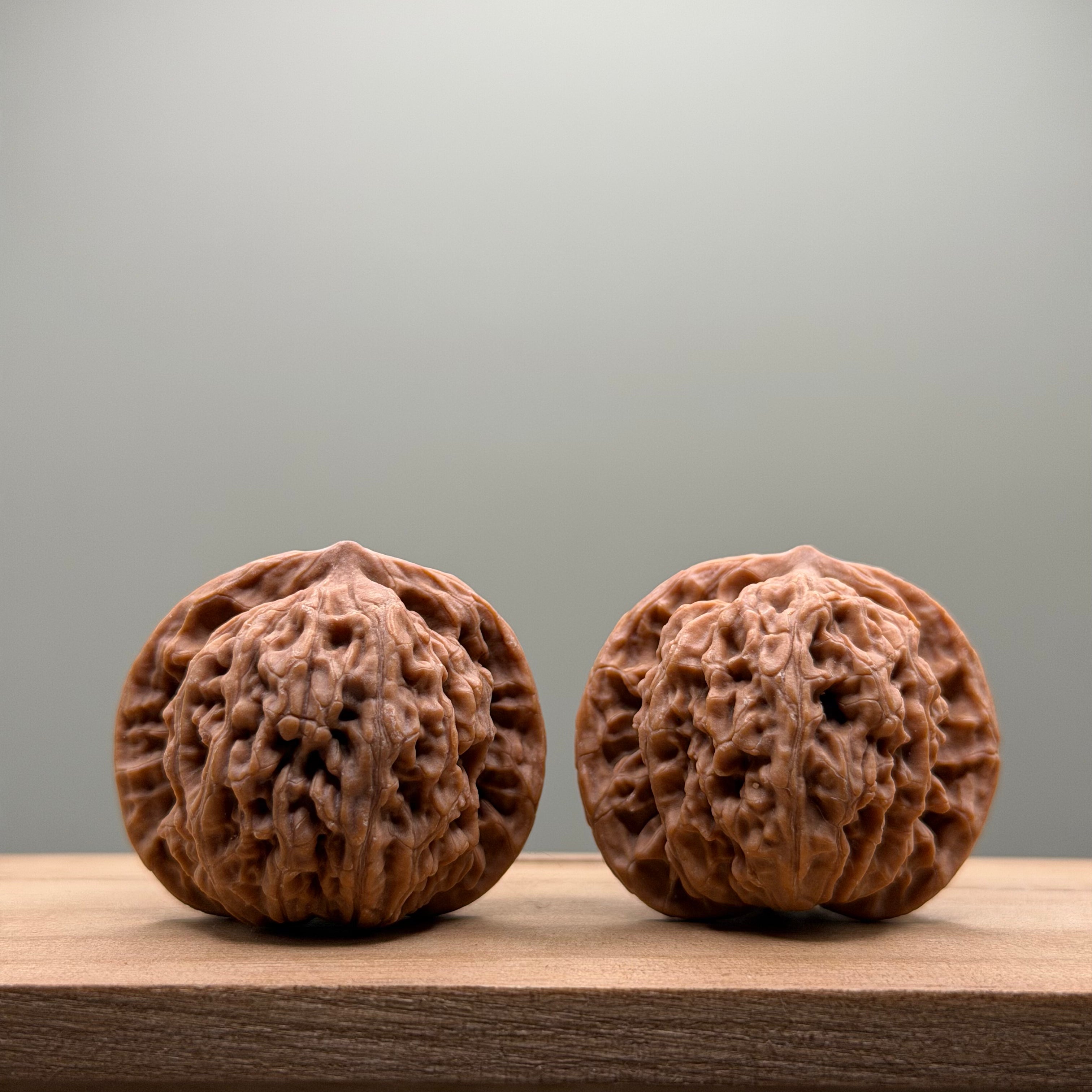 Eight-Faced Buddha Lion Head Walnut