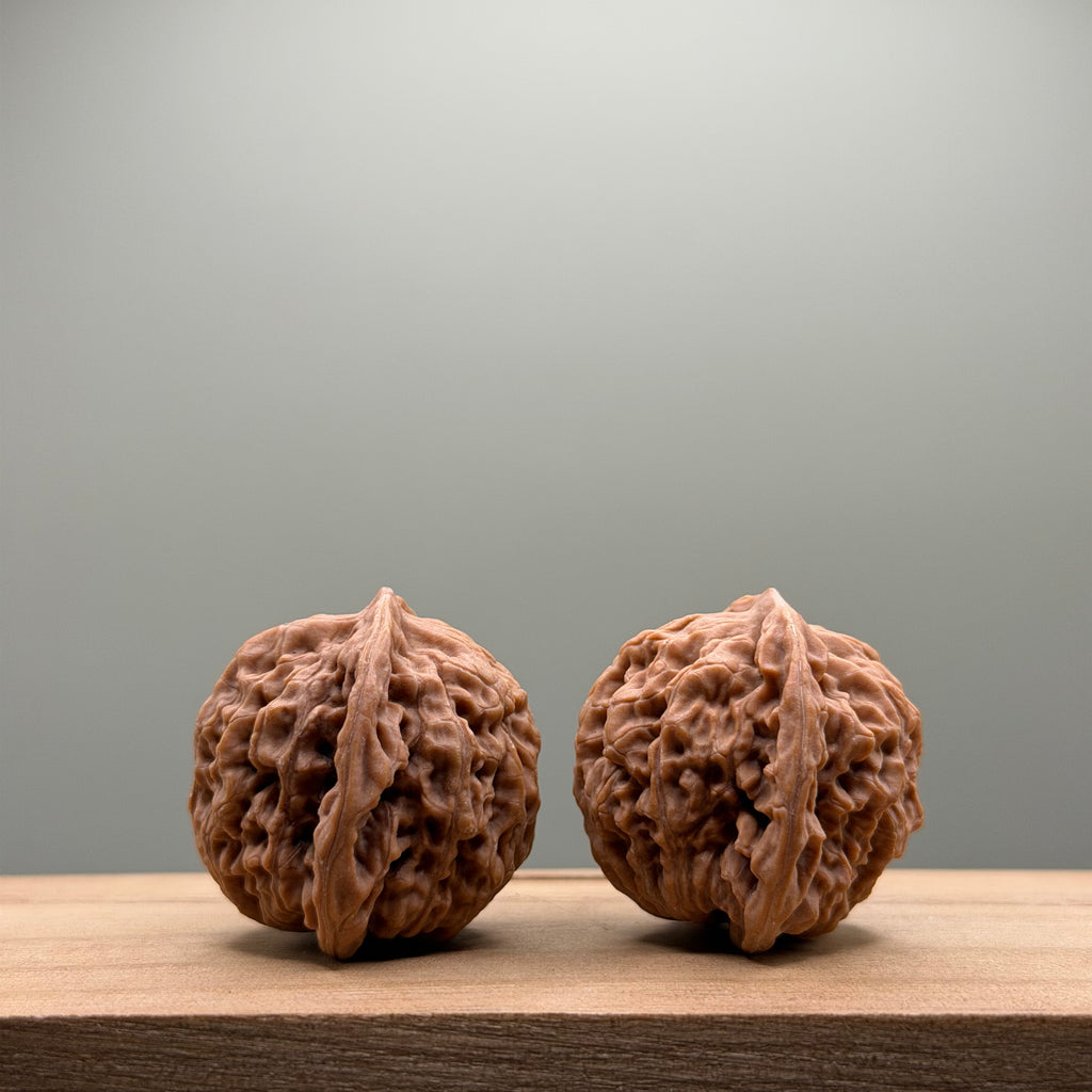 Eight-Faced Buddha Lion Head Walnut