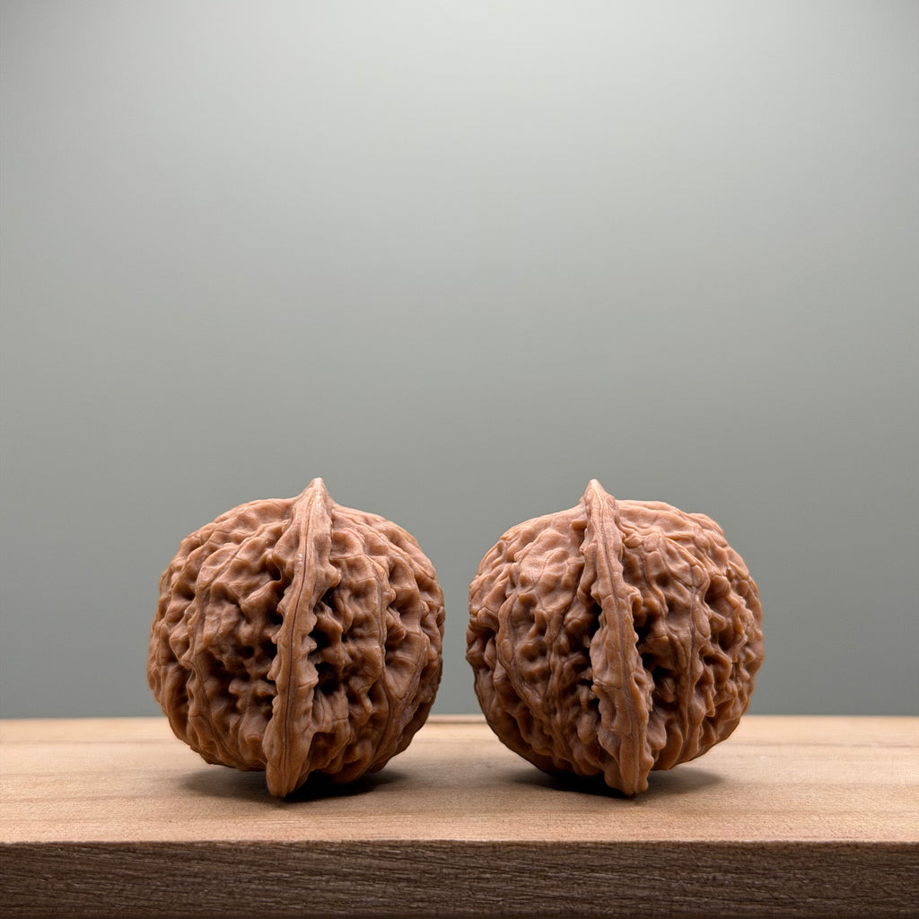 Eight-Faced Buddha Lion Head Walnut