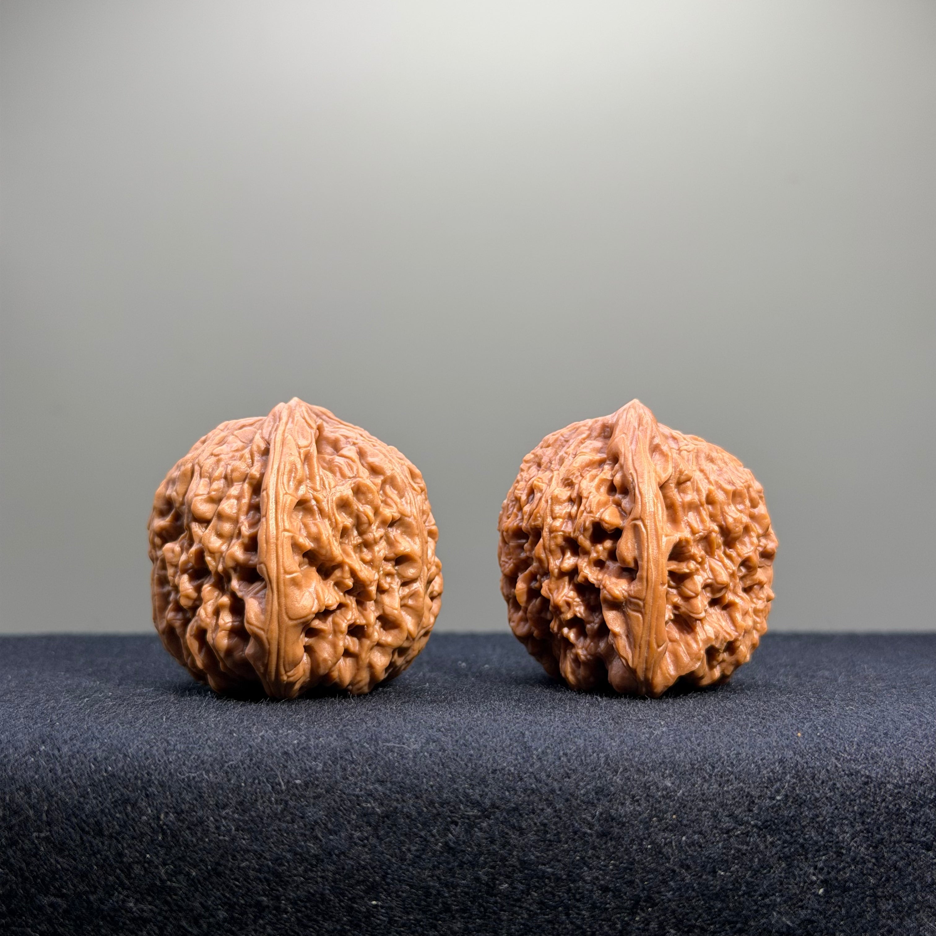 Nanjiang Stone Wenwan Walnut · 36mm · Select Ritual