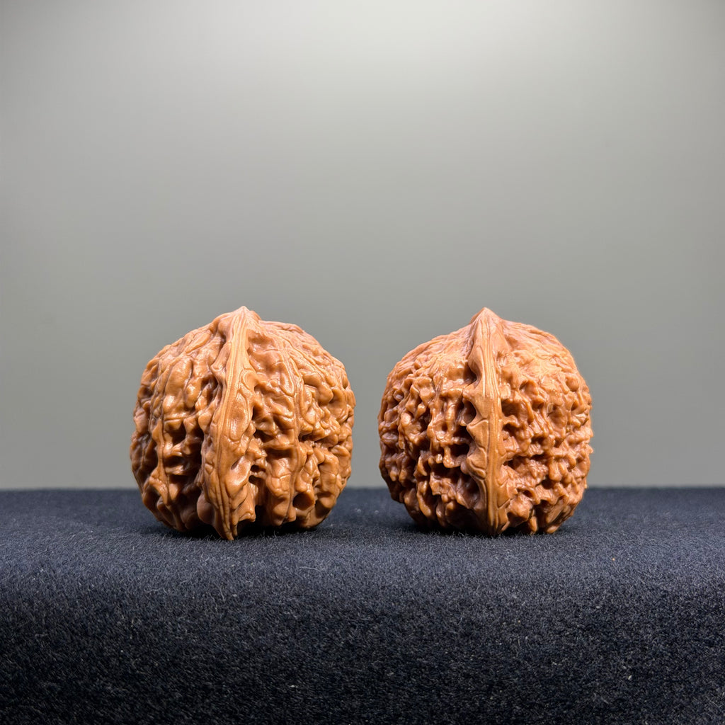 Nanjiang Stone Wenwan Walnut · 36mm · Select Ritual