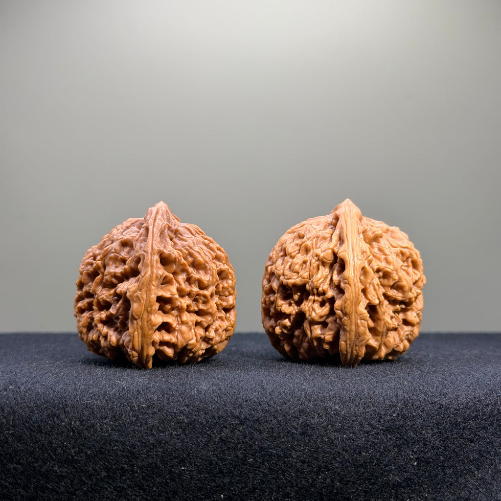 Nanjiang Stone Wenwan Walnut · 38mm · Select Ritual