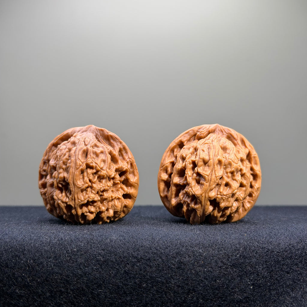 Nanjiang Stone Wenwan Walnut · 37mm · Select Ritual