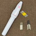 Electric Walnut Crevice Cleaning Pen (With 3 Brush Types)