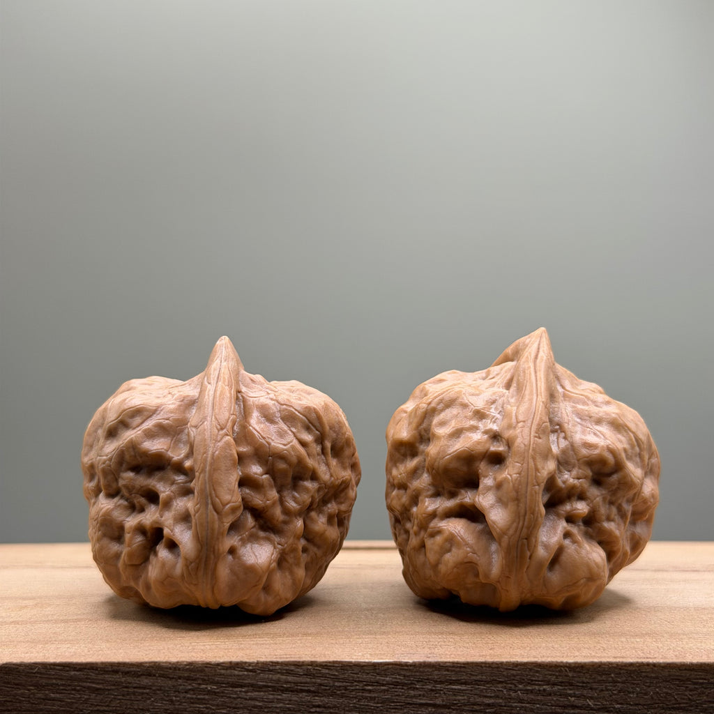 Ancient Python Toad Head Wenwan Walnut