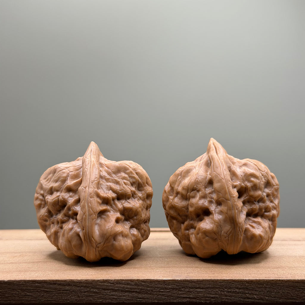 Ancient Python Toad Head Wenwan Walnut