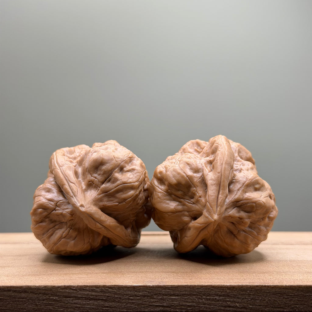 Ancient Python Toad Head Wenwan Walnut