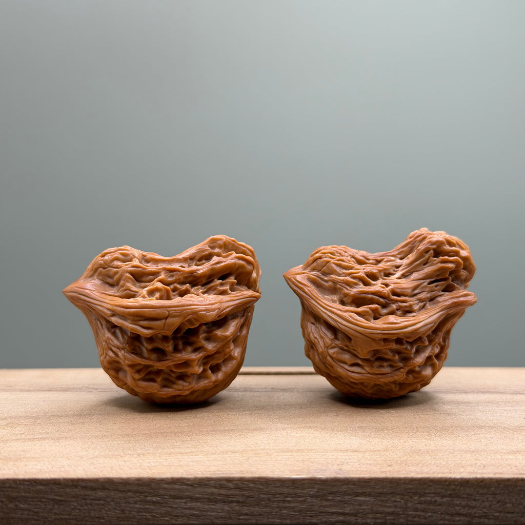 Bird Tiger Head Wenwan Walnut