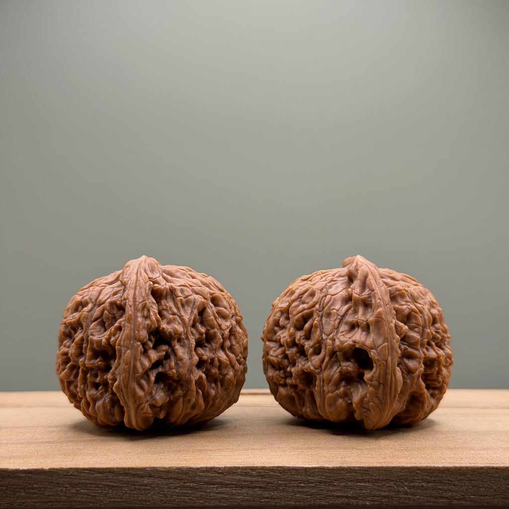 Nanjiang Stone Lion Head Wenwan Walnut