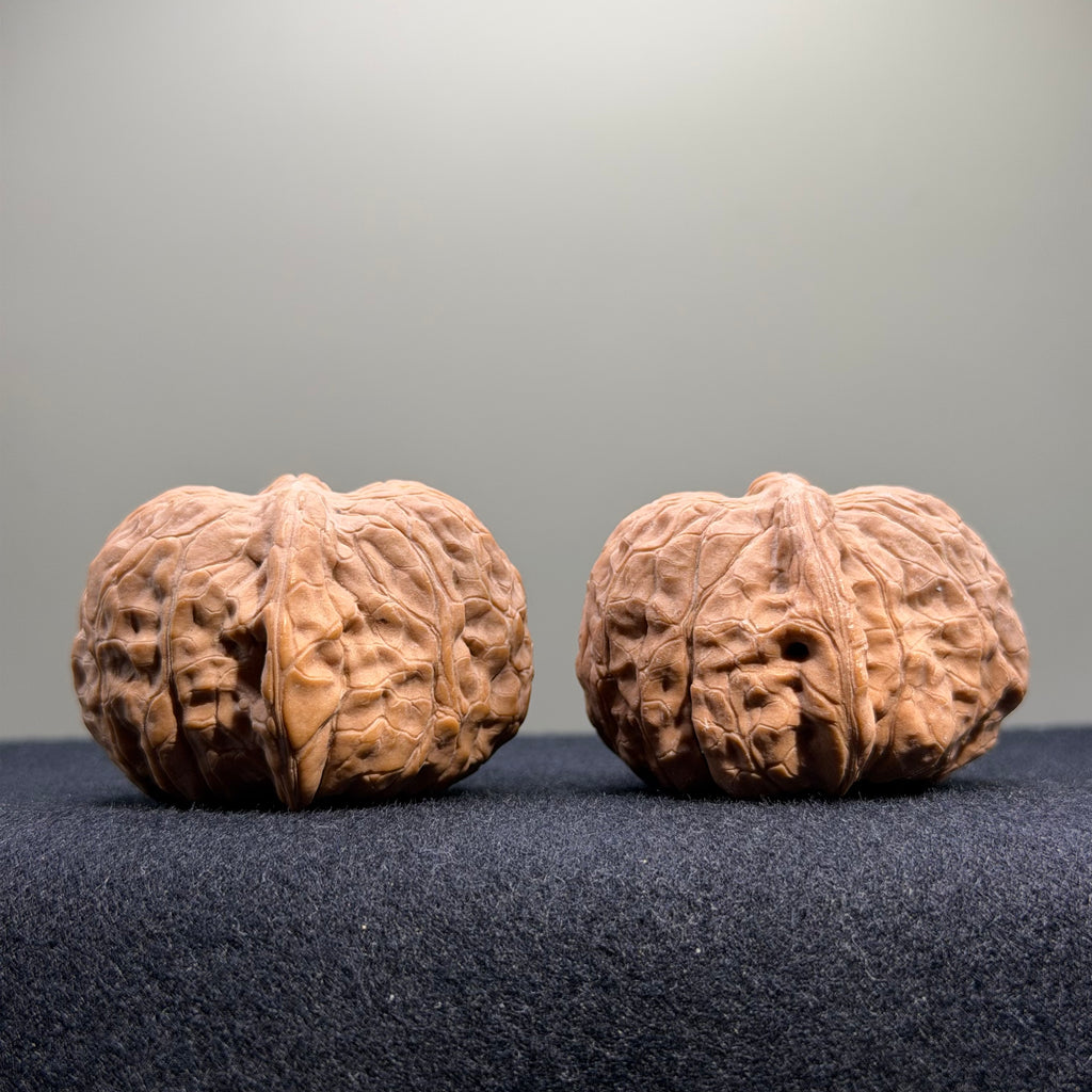 Pumpkin Wenwan Walnut · 40mm · Natural · Select Ritual