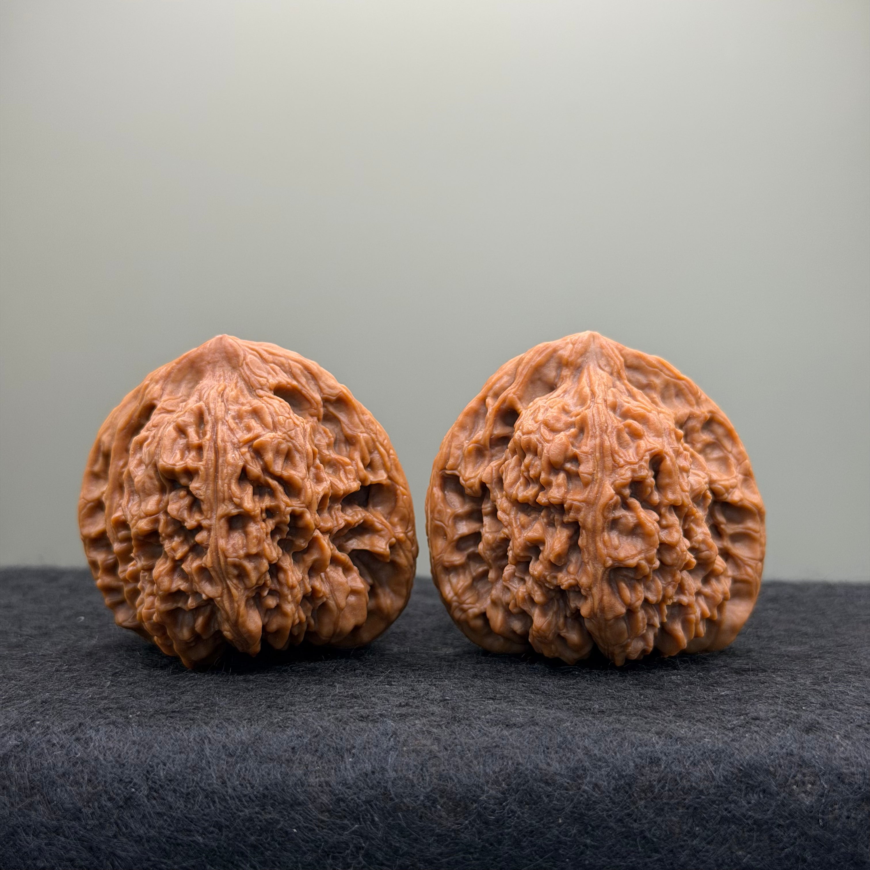 Nanjiang Stone Lion Head Wenwan Walnut