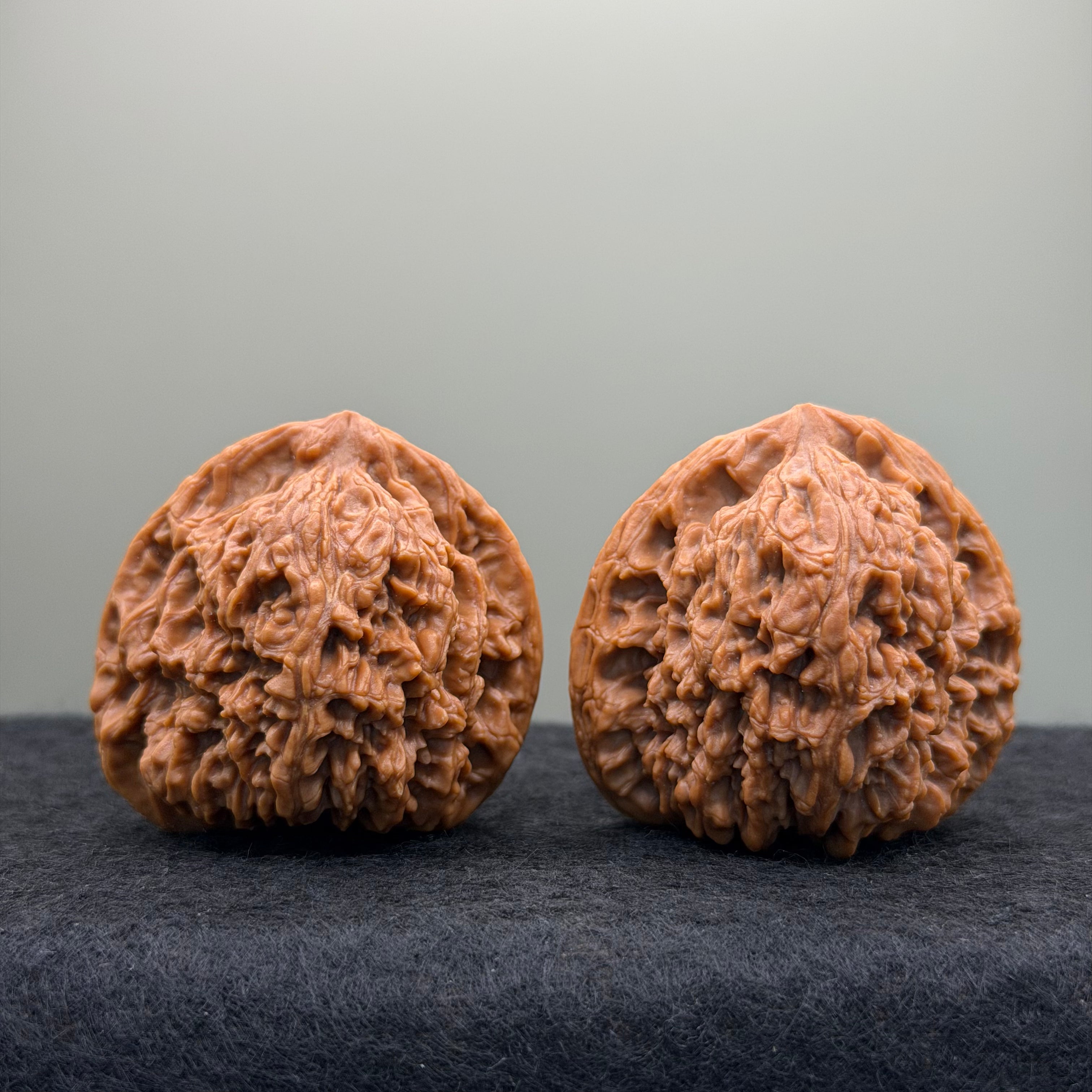 Nanjiang Stone Lion Head Wenwan Walnut