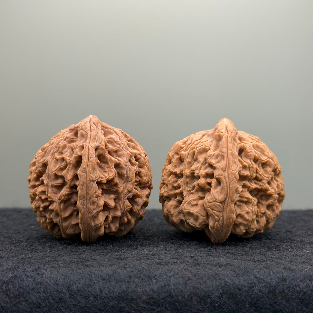 Nanjiang Stone Lion Head Wenwan Walnut