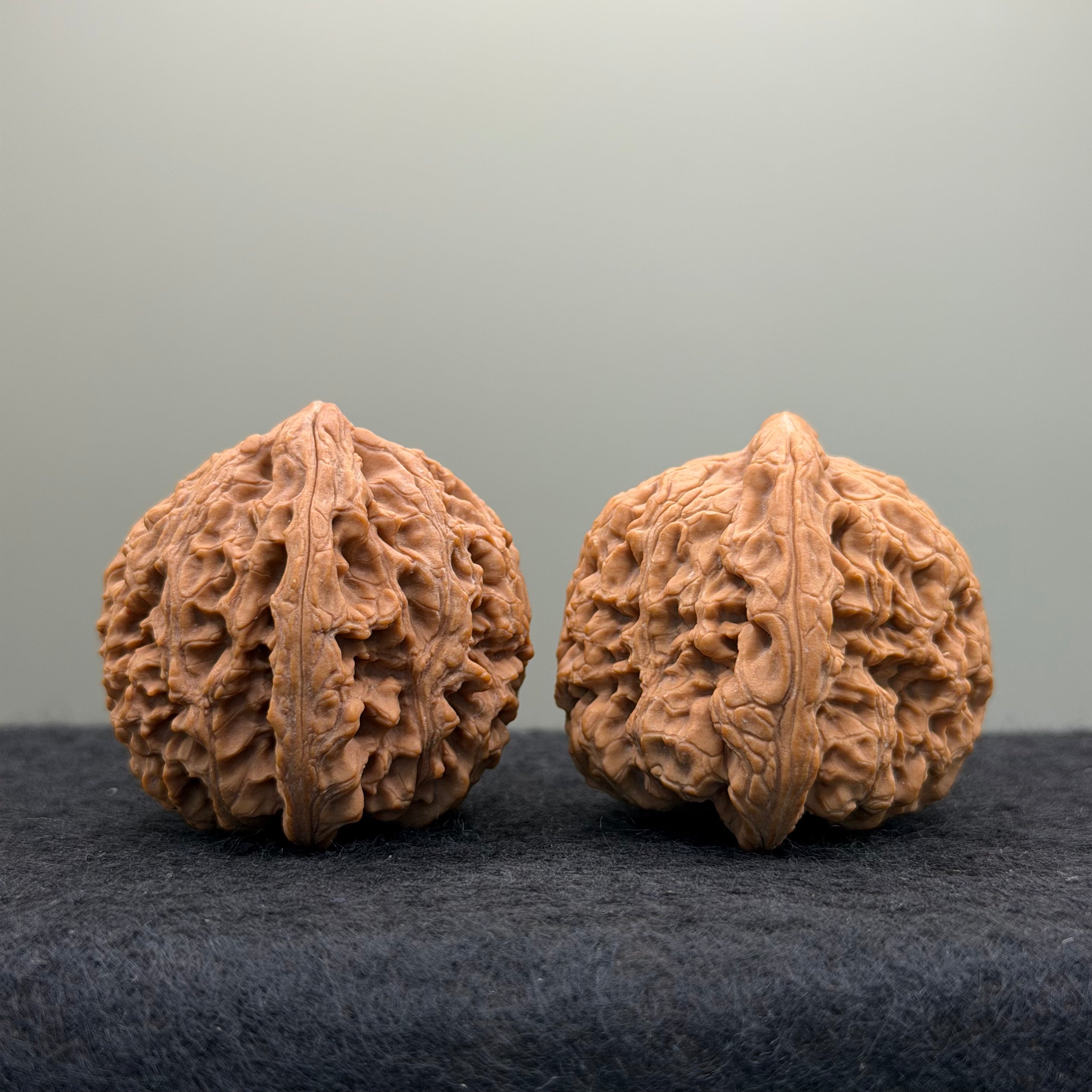 Nanjiang Stone Lion Head Wenwan Walnut