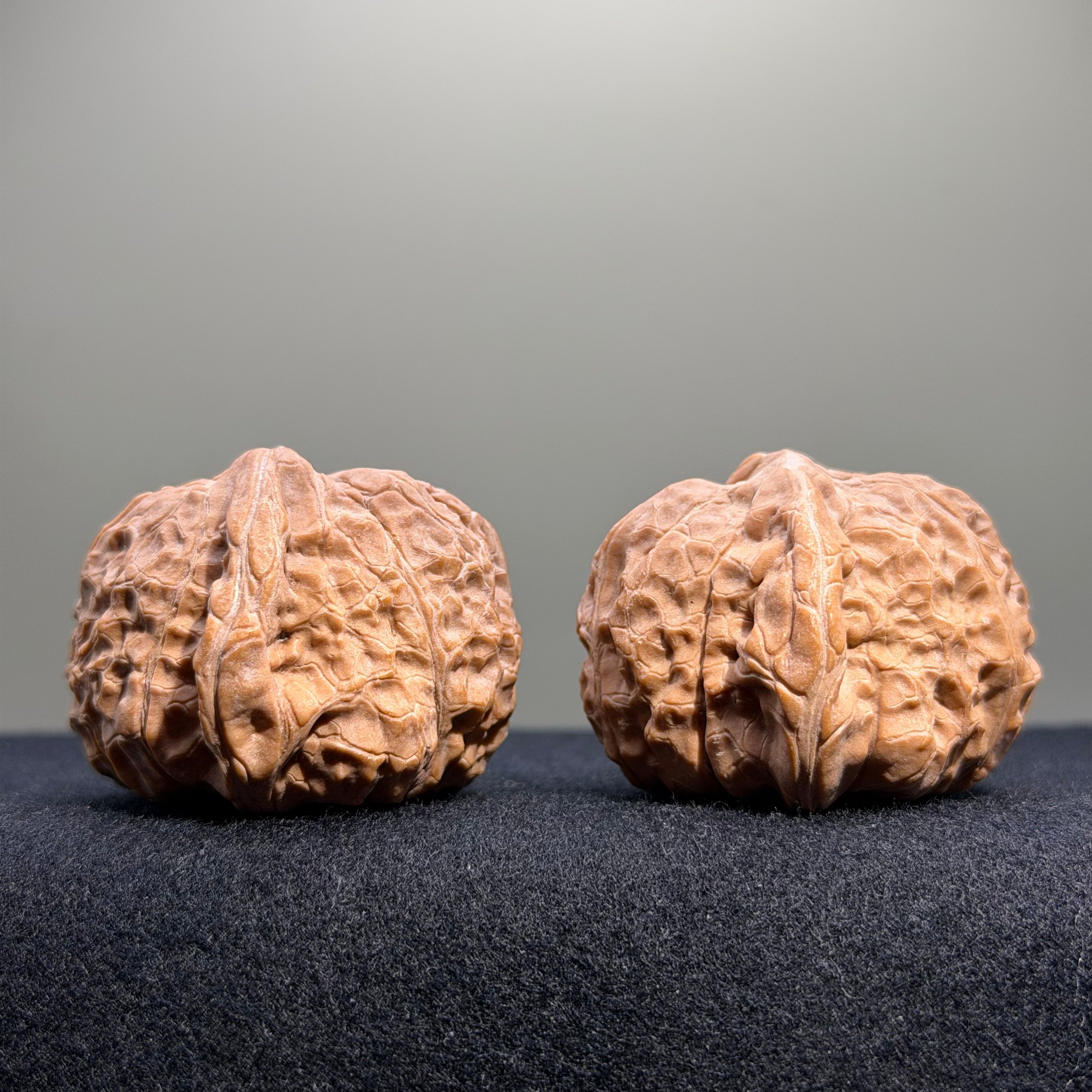Pumpkin Wenwan Walnut · 43mm · Natural · Entry Ritual