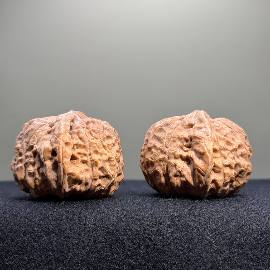 Pumpkin Wenwan Walnut · 43mm · Natural · Entry Ritual
