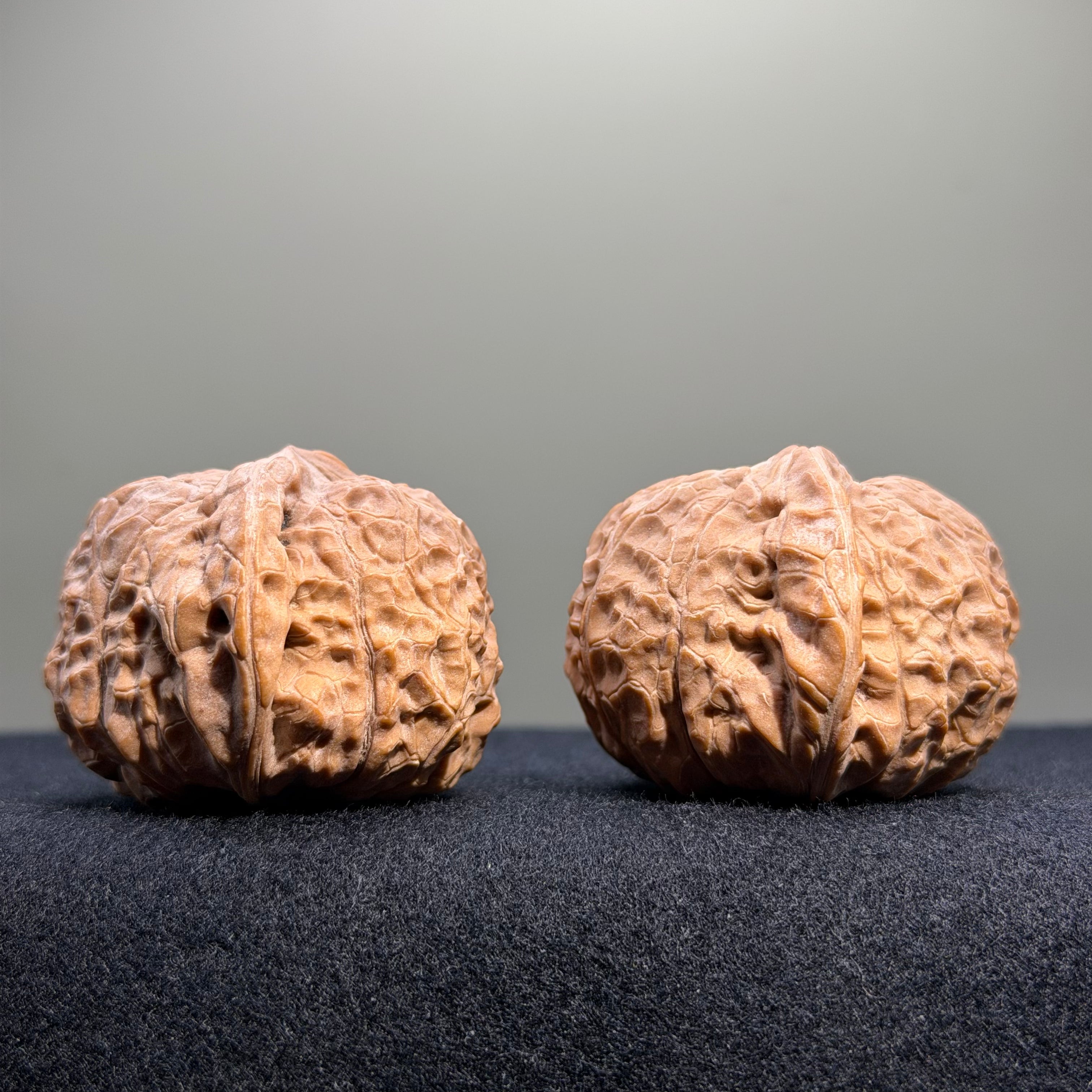 Pumpkin Wenwan Walnut · 43mm · Natural · Entry Ritual