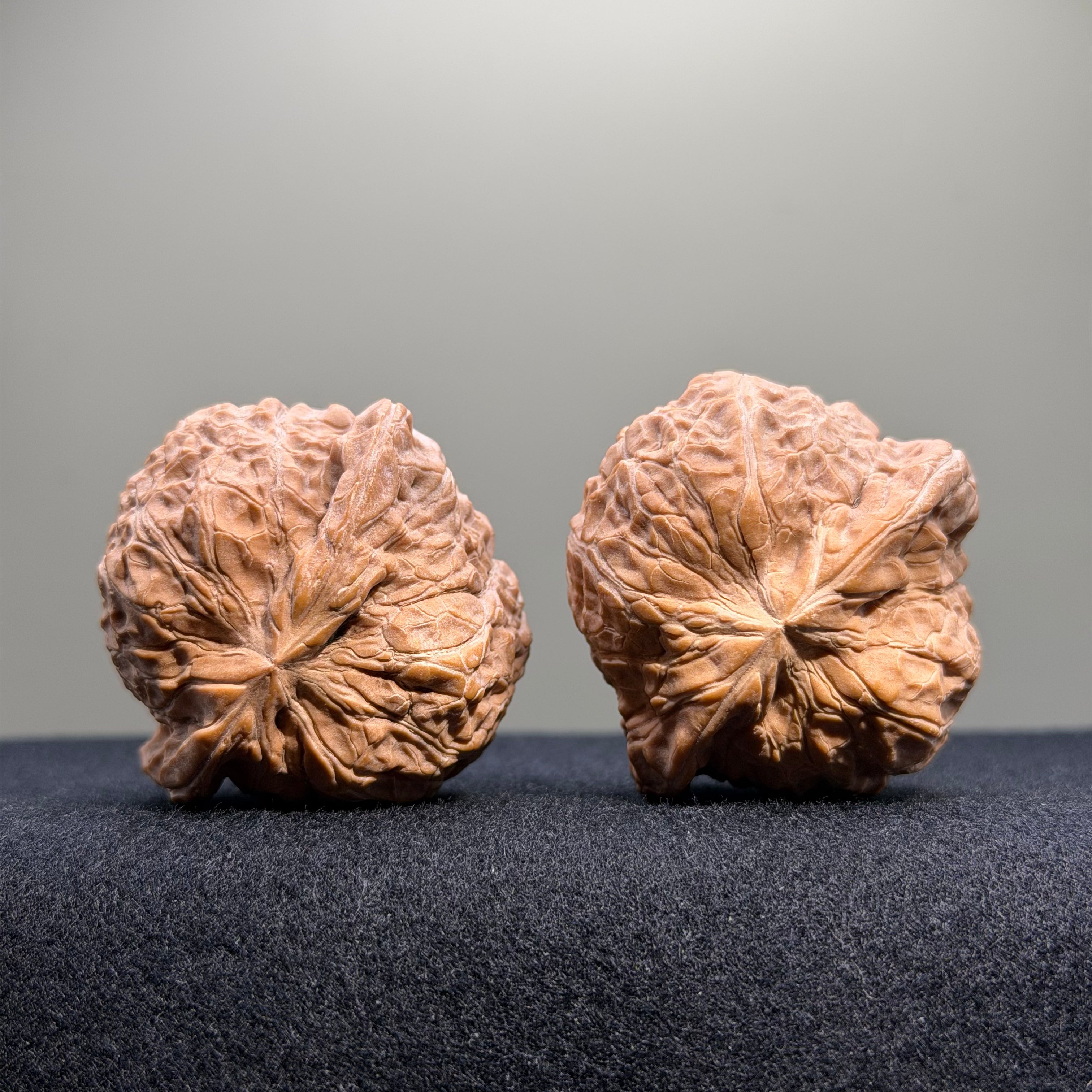 Pumpkin Wenwan Walnut · 43mm · Natural · Entry Ritual