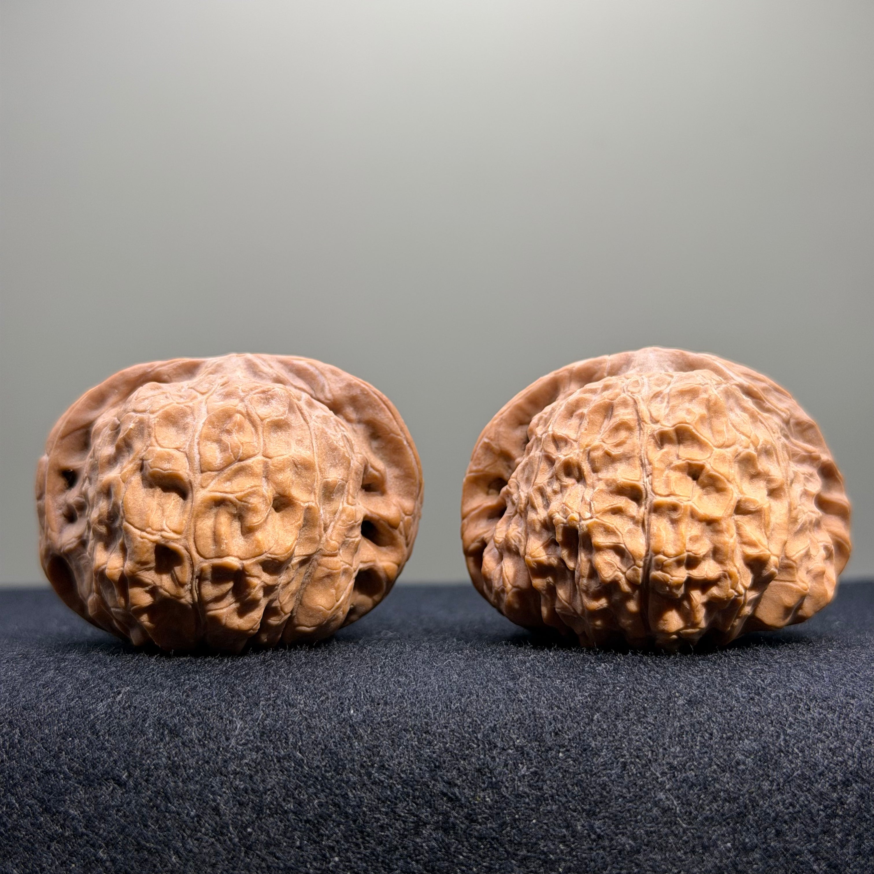 Pumpkin Wenwan Walnut · 41mm · Natural · Entry Ritual