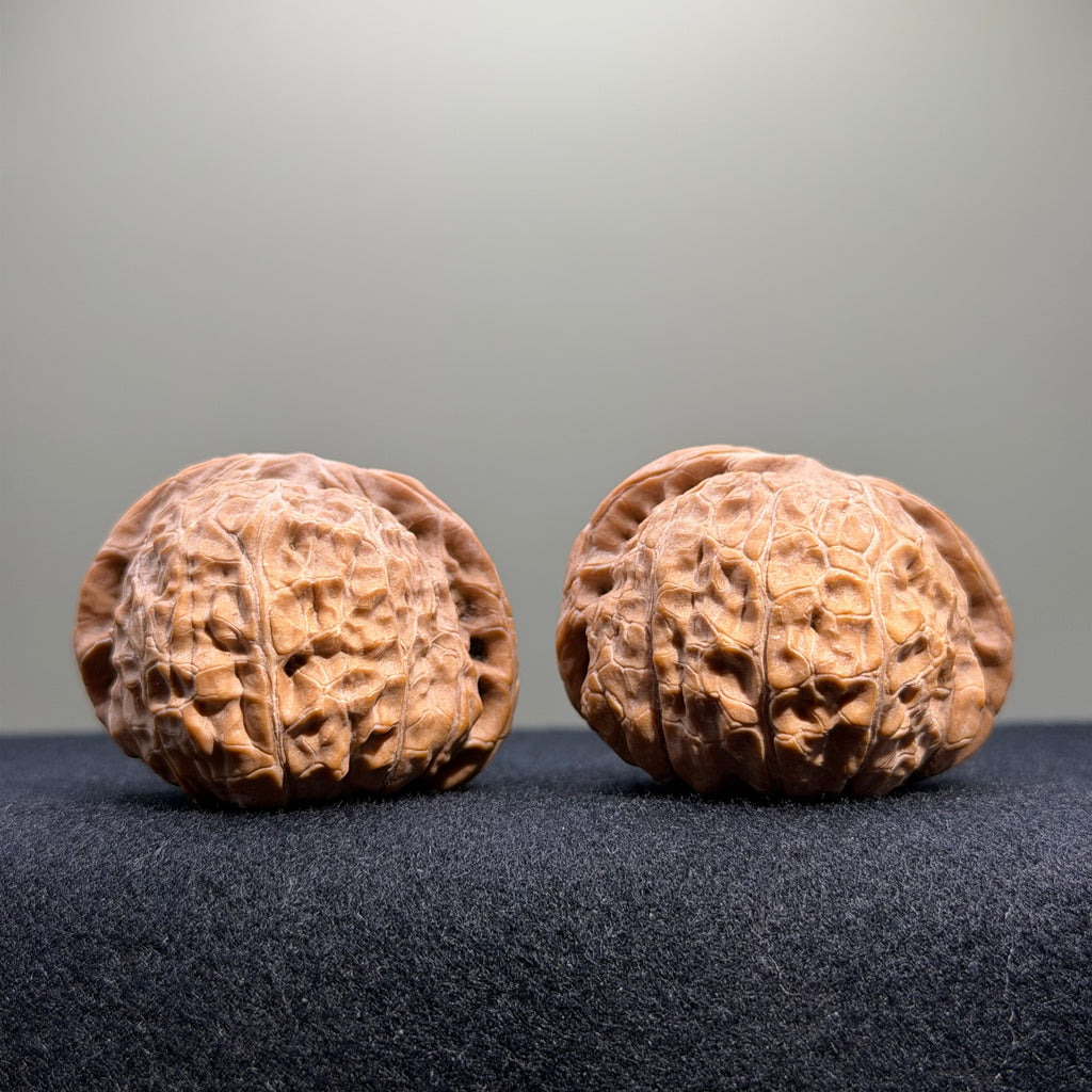 Pumpkin Wenwan Walnut · 43mm · Natural · Entry Ritual