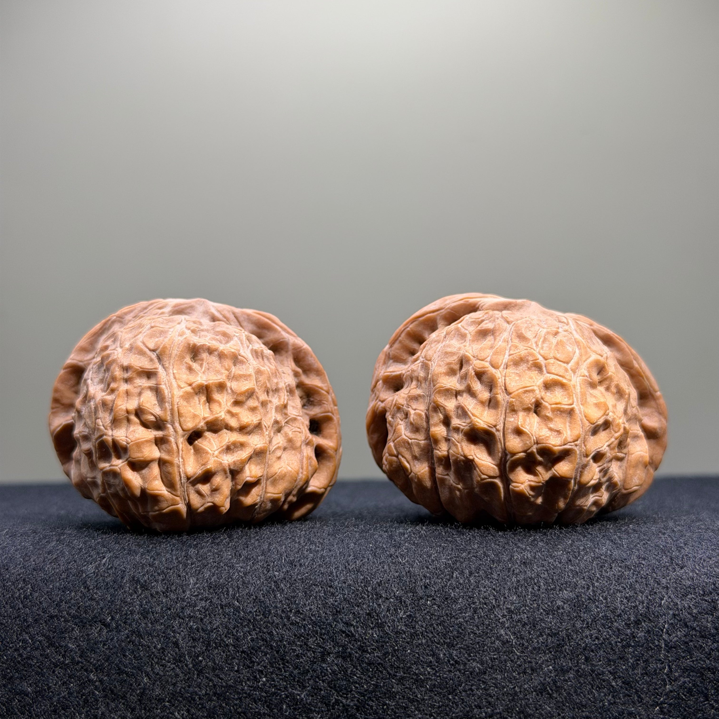 Pumpkin Wenwan Walnut · 43mm · Natural · Entry Ritual