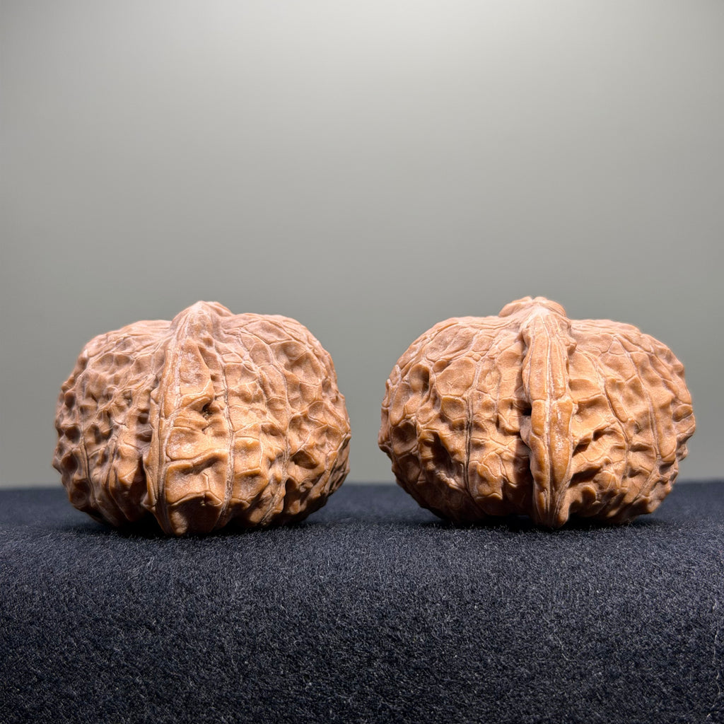 Pumpkin Wenwan Walnut · 43mm · Natural · Entry Ritual