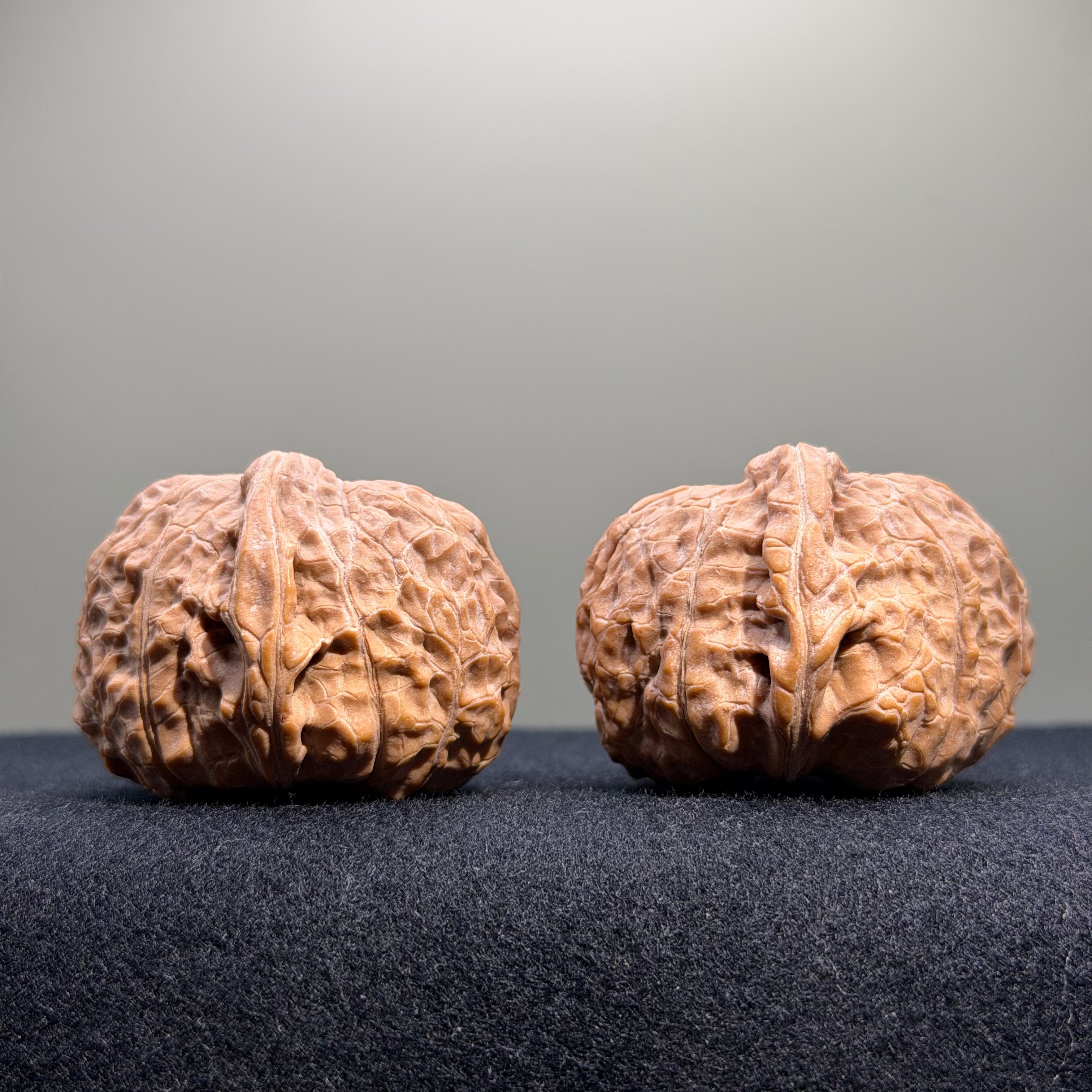 Pumpkin Wenwan Walnut · 43mm · Natural · Entry Ritual
