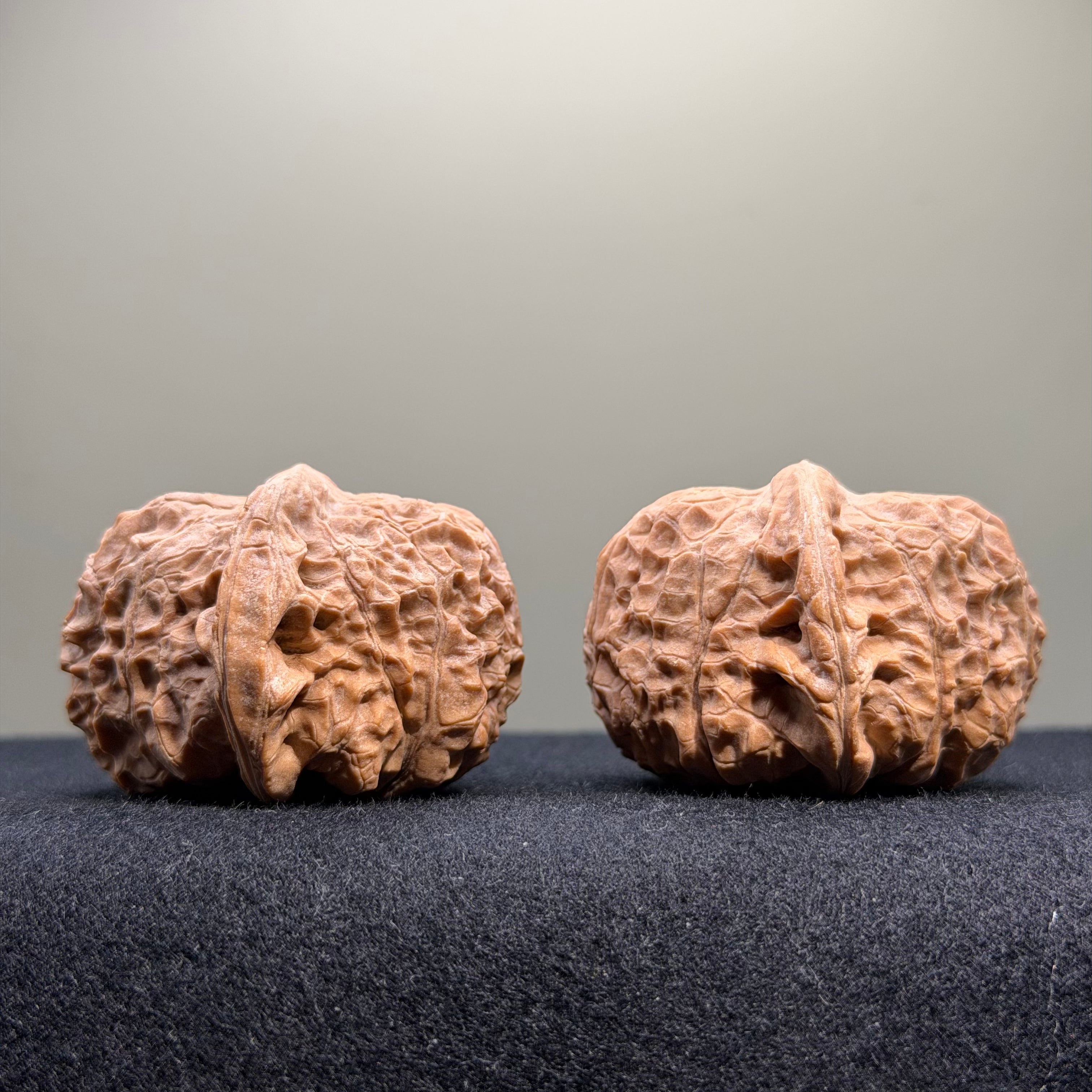 Pumpkin Wenwan Walnut · 44mm · Natural · Select Ritual