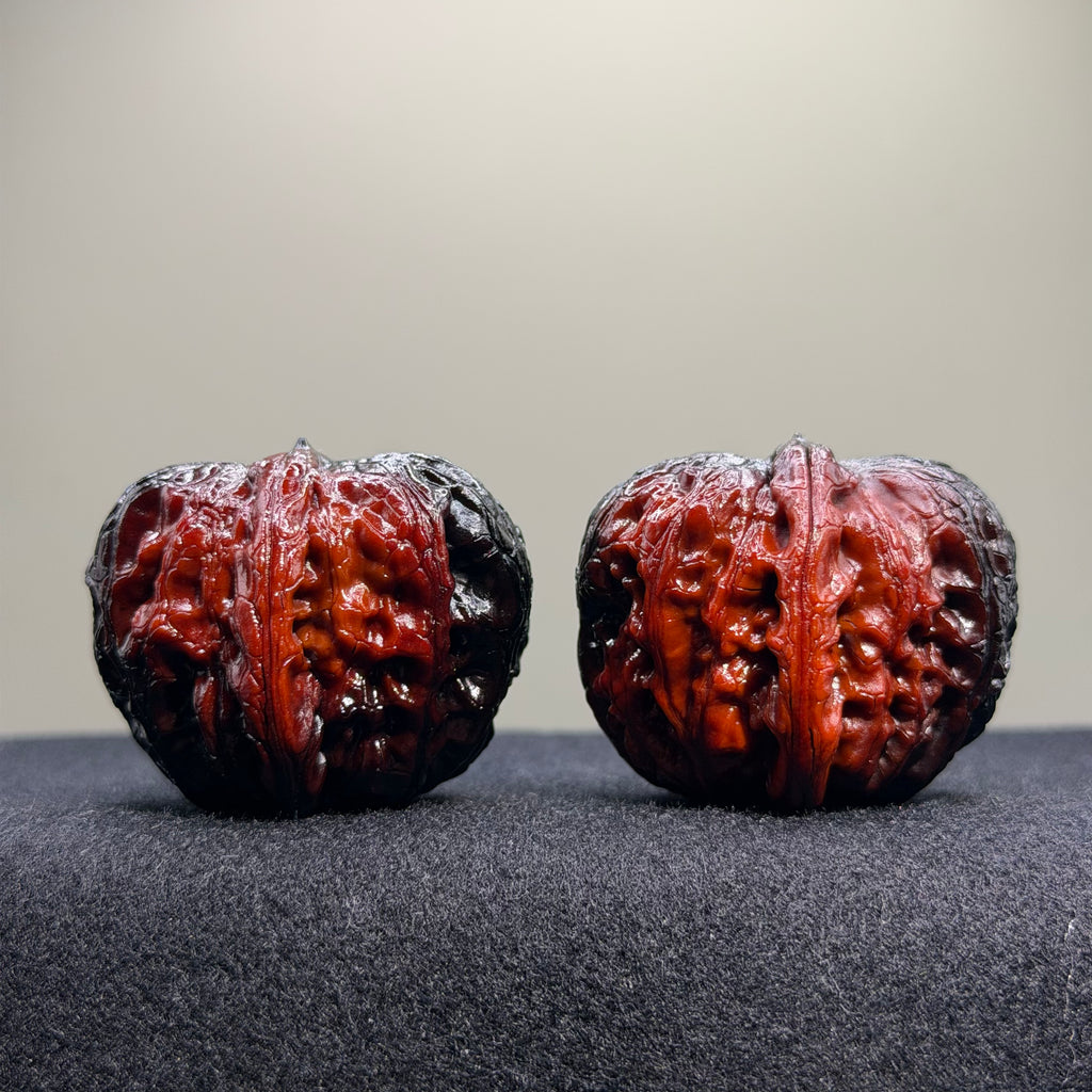 Ghost Rider · Ingot Ground Buried Wenwan Walnut · 37mm · Select Ritual