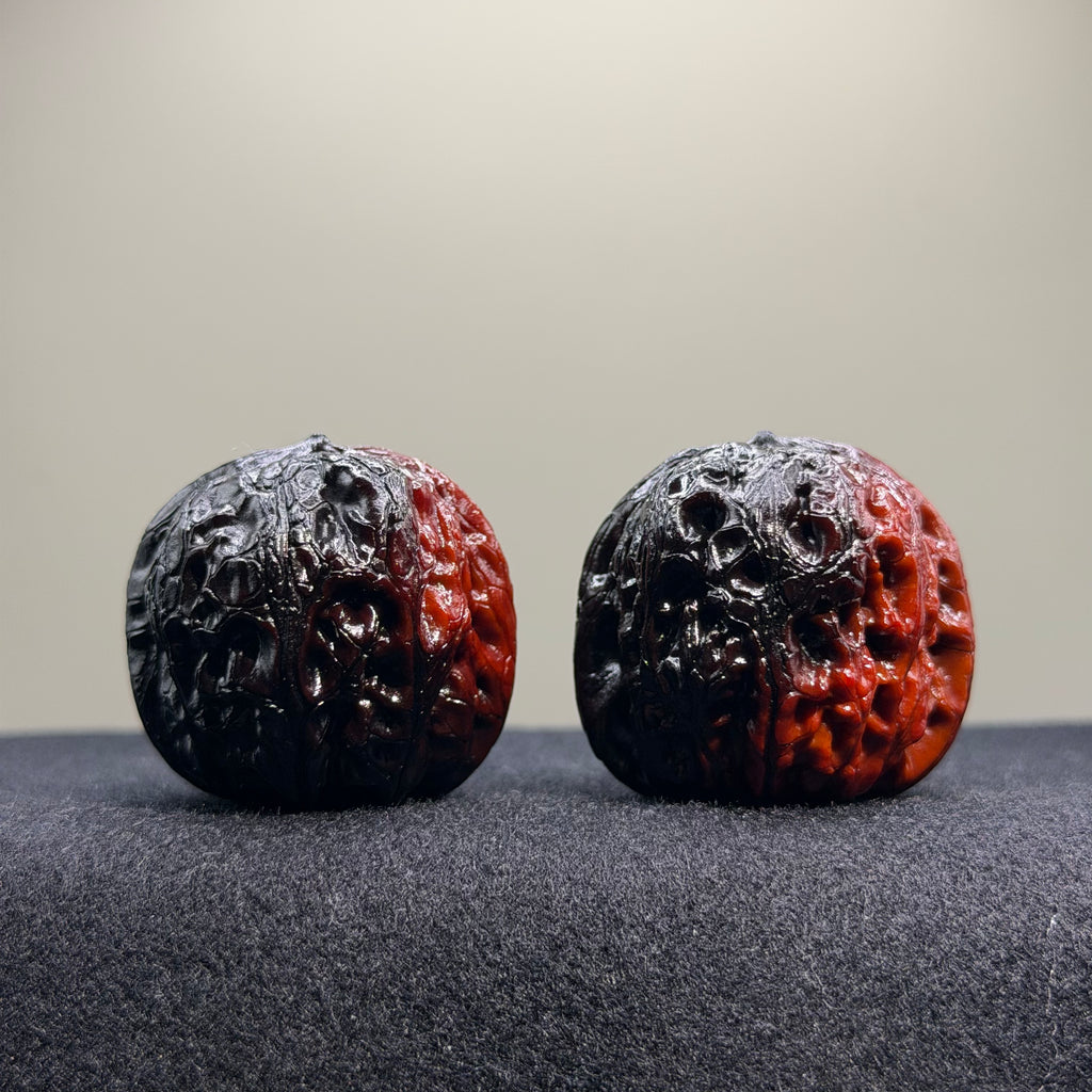 Ghost Rider · Ingot Ground Buried Wenwan Walnut · 37mm · Select Ritual