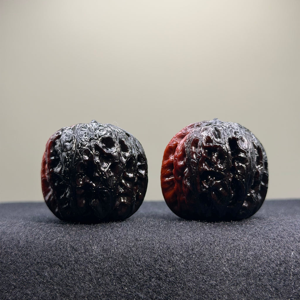 Ghost Rider · Ingot Ground Buried Wenwan Walnut · 37mm · Select Ritual