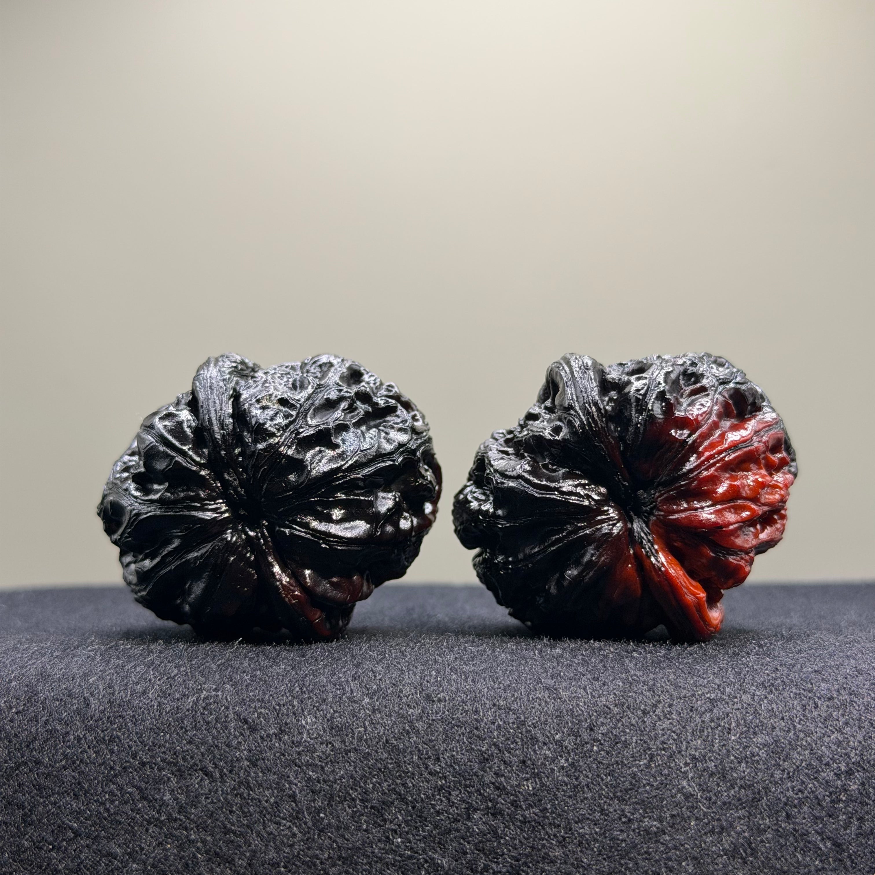 Ghost Rider · Ingot Ground Buried Wenwan Walnut · 37mm · Select Ritual