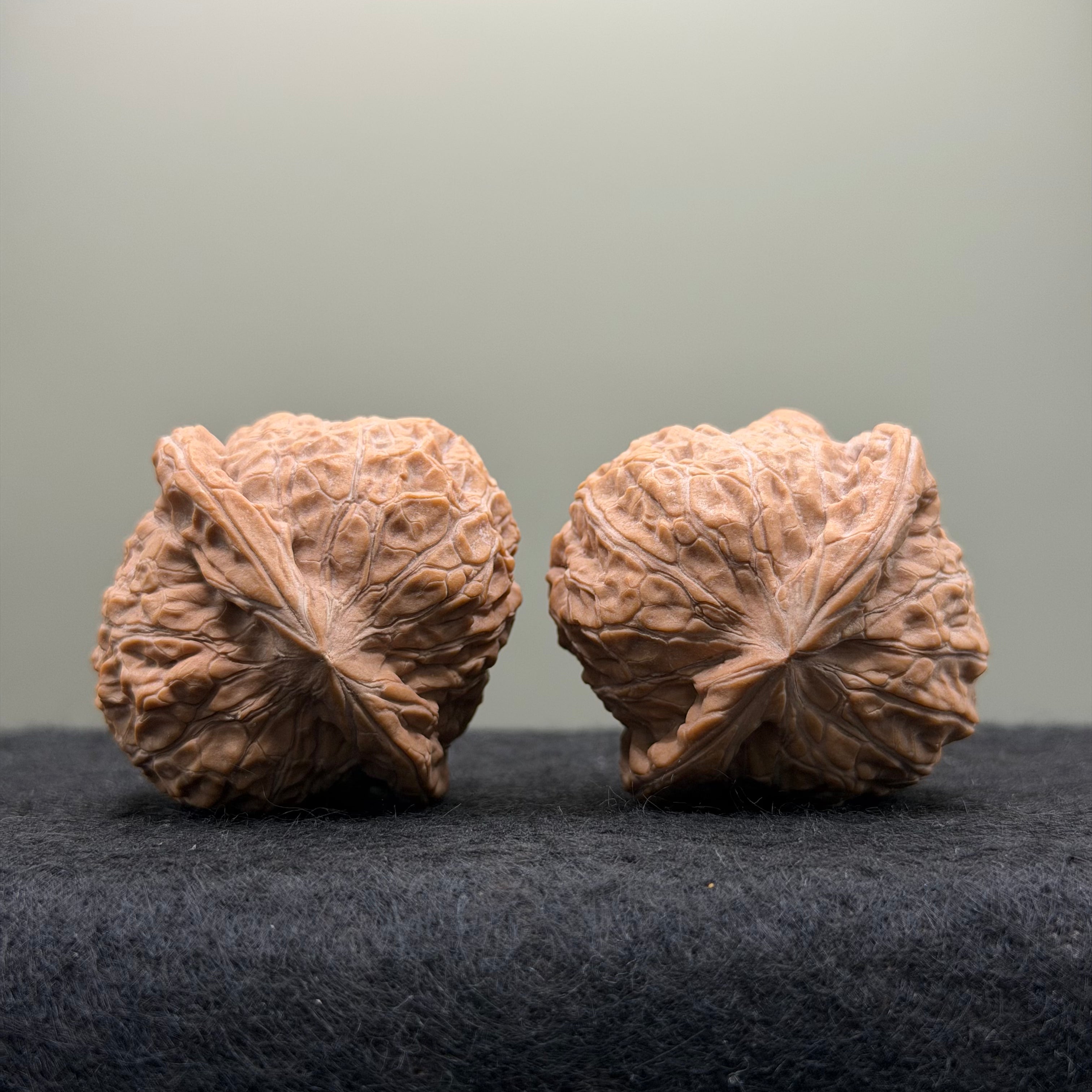Pumpkin Lion Head Wenwan Walnut