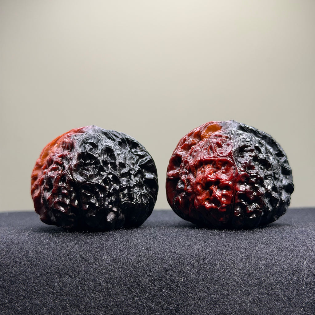 Ghost Rider · Pumpkin Ground Buried Wenwan Walnut · 44mm · Select Ritual
