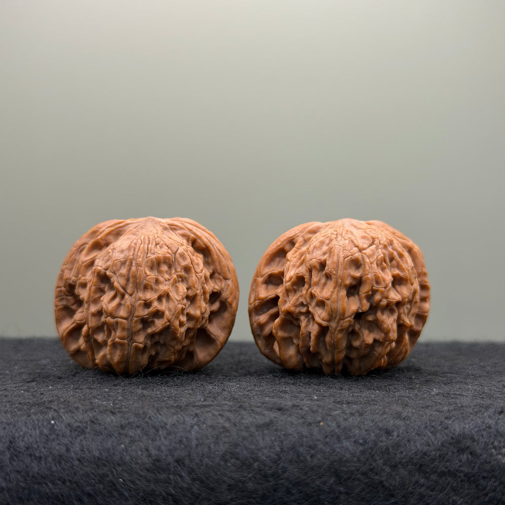 Millstone Lion Head Wenwan Walnut