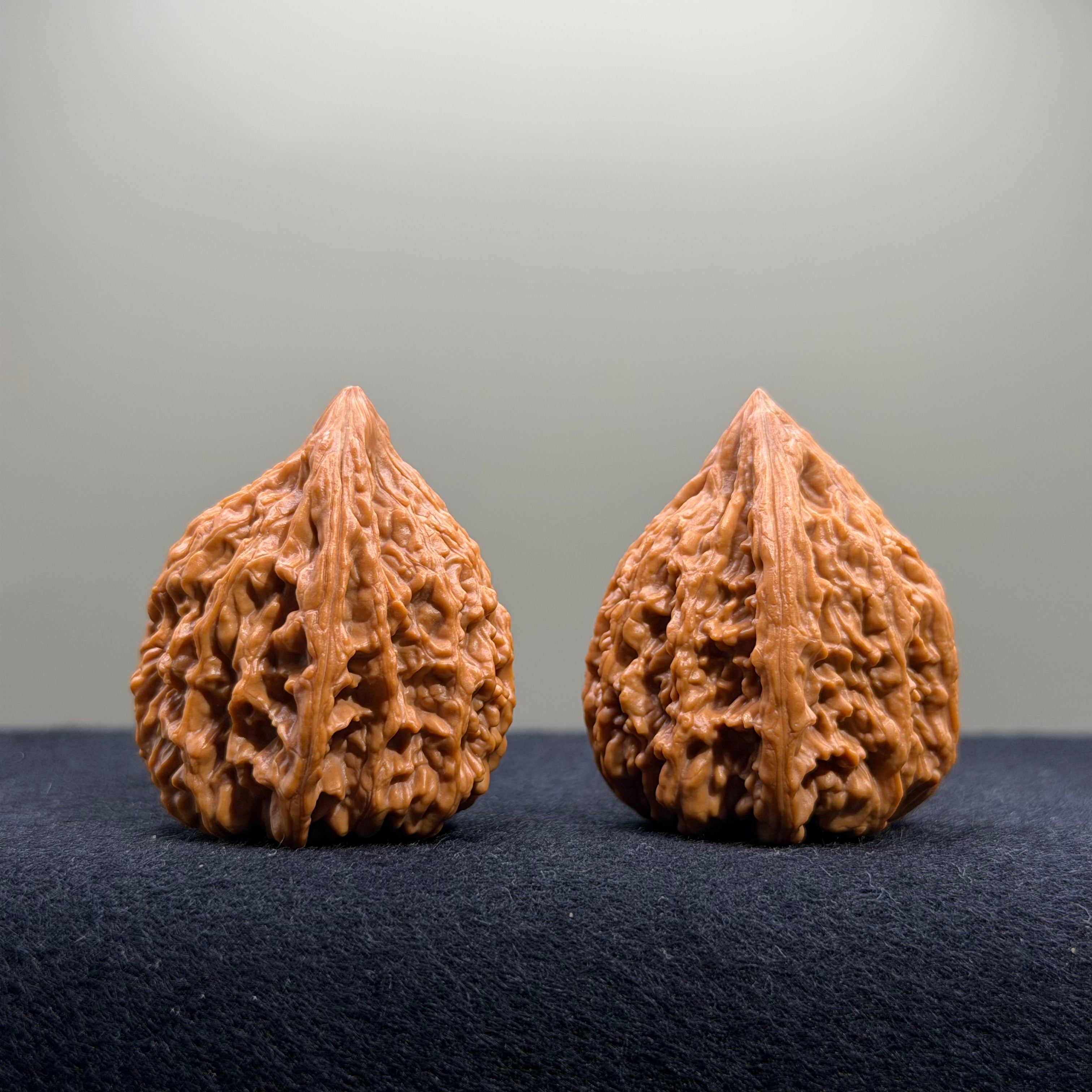 Tower Tip Chicken Heart Wenwan Walnut · 32mm · Premium Ritual