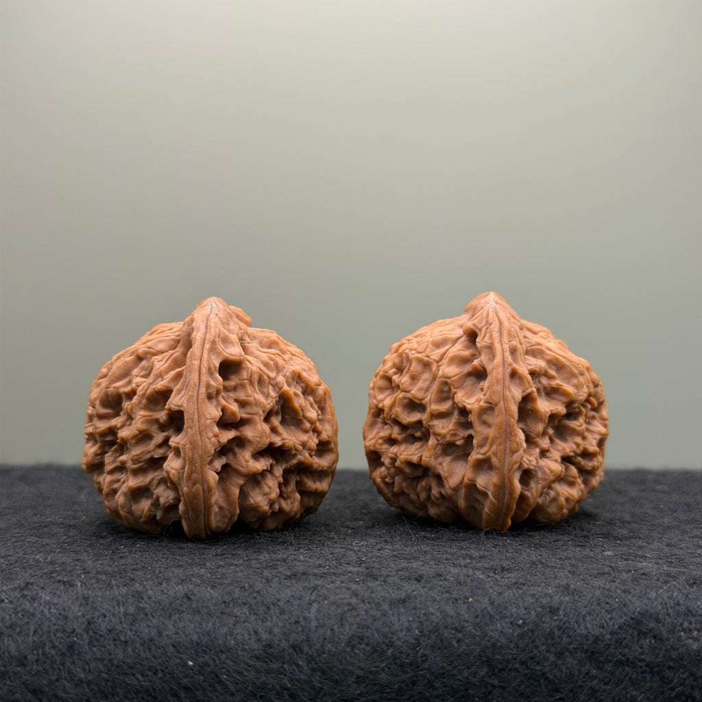 Nanjiang Stone Lion Head Wenwan Walnut