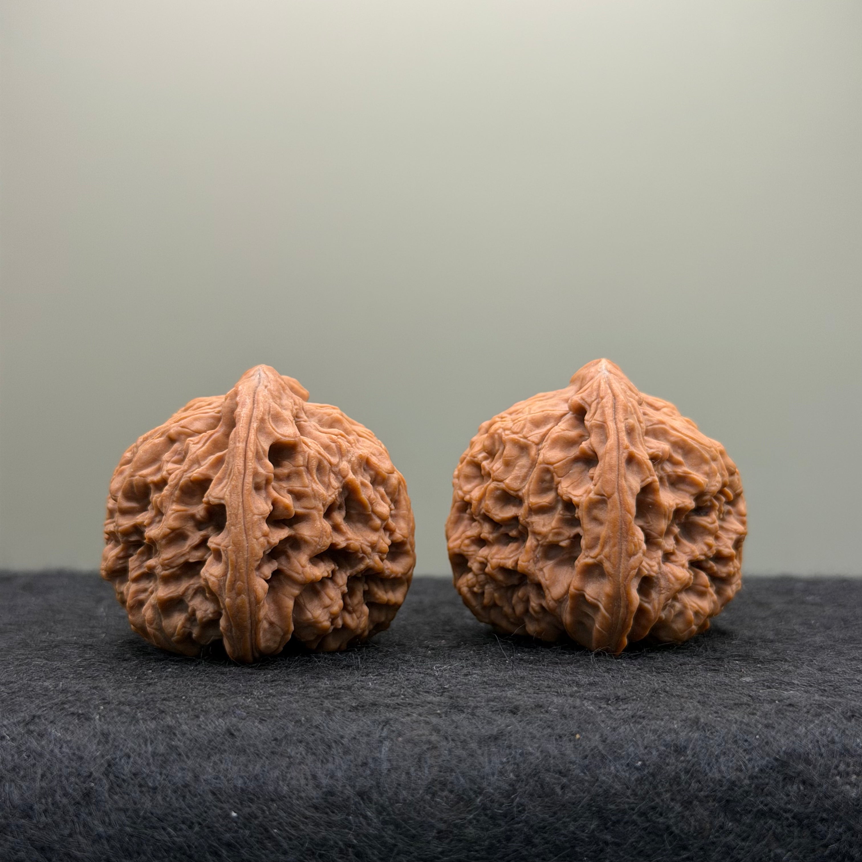 Nanjiang Stone Lion Head Wenwan Walnut